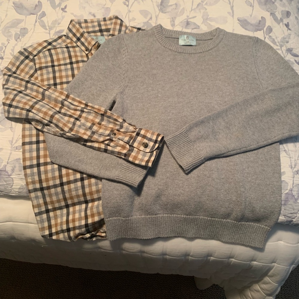 Two pieces shirt and sweater sz 10/12! Boys Class Club from Dillard’s